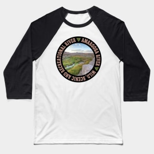 Amargosa River Wild, Scenic and Recreational River circle Baseball T-Shirt